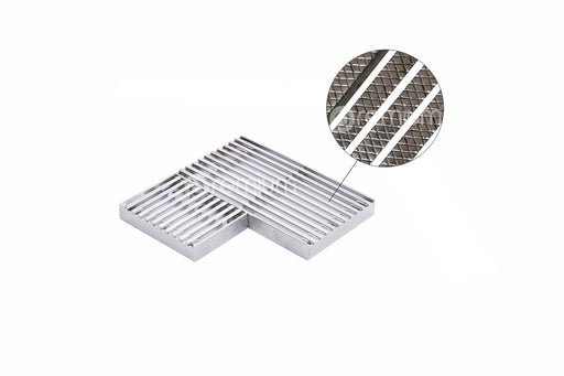 150mm Swimming Pool Anti-Slip Linear Grate Right Angle CCC-200150-SSY