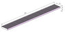 150mm Wedge Wire Anti-Slip & Heel Guard Linear Grate L1000mm CLC-1000150-SSD