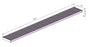 150mm Wedge Wire Heel Guard Linear Grate L1000mm CLC-1000150-SST