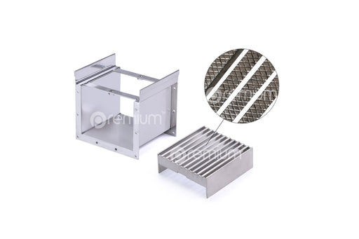 120mm Swimming Pool Anti-Slip Grate & Channel L100mm (No Outlet) CLC-100120-SSYC