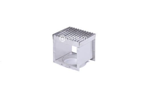 150mm Dimple Grate & Channel L100mm with Outlet CLC-100150-80SSDC