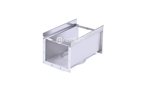 120mm Channel Stainless Steel L200mm with Outlet CLC-200120-80SSC