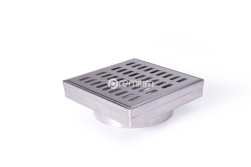 110mm Stainless Steel Square Drain SSD-110-80SSH