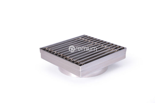 110mm Stainless Steel Square Drain SSD-110-80SST